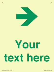 Custom Safe Condition inverse: Green right arrow